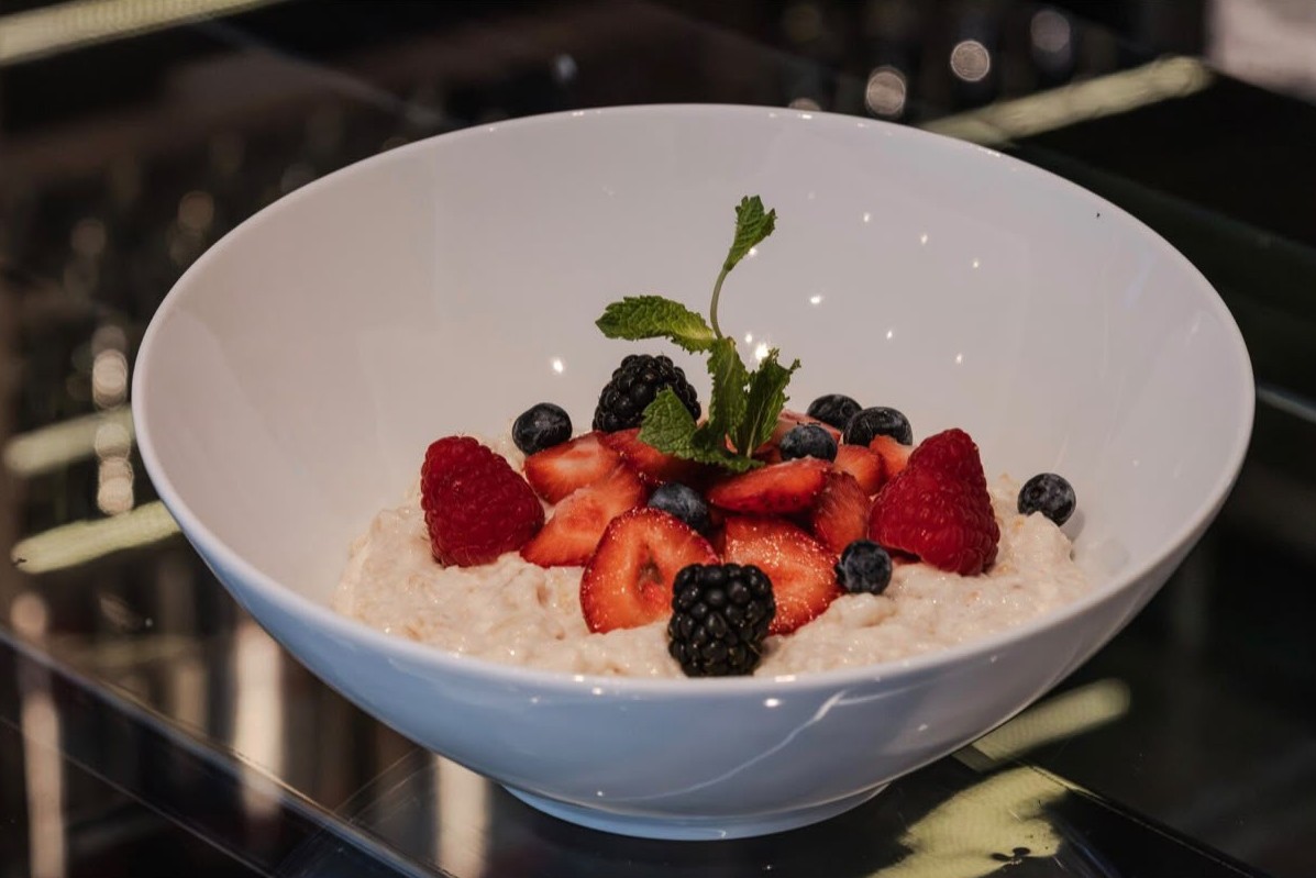 Beelitzer Erdbeer-Porridge