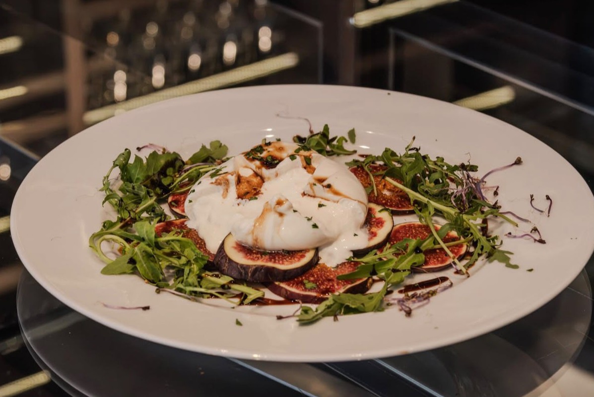 Burrata-Feigen-Salat